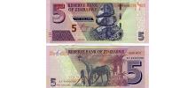 Zimbabwe #100(2)5 Dollars